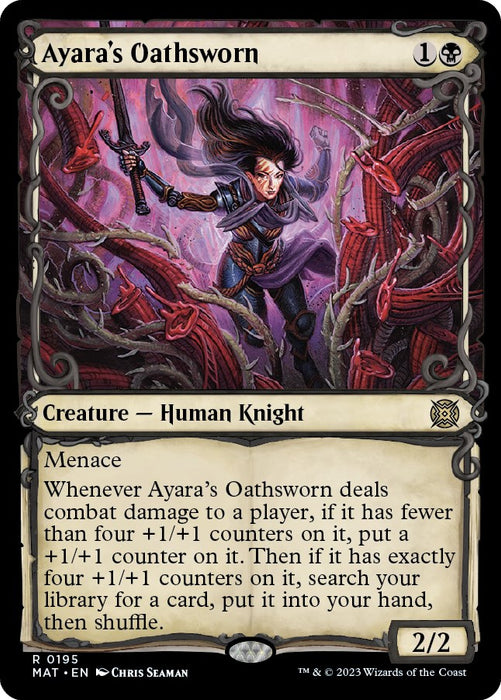 Ayara's Oathsworn (Halo Foil) [MAT - 195]