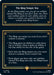 The Ring Helper Card (Back)