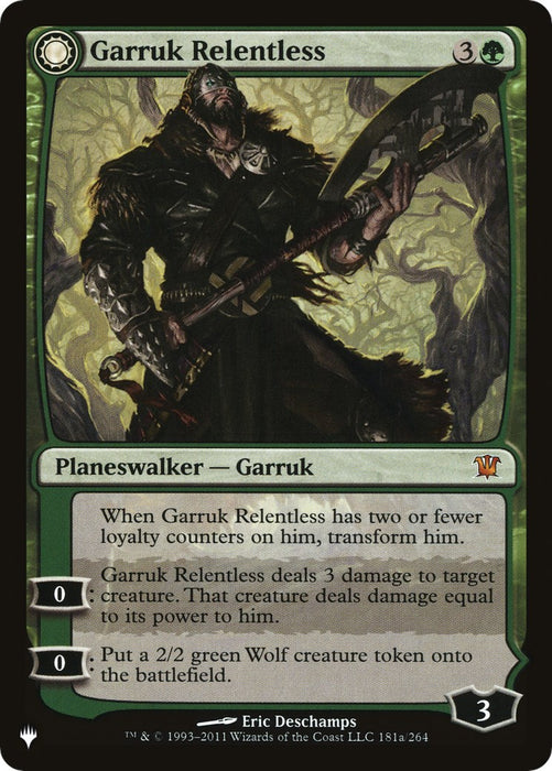 Garruk Relentless [LIST - 181]