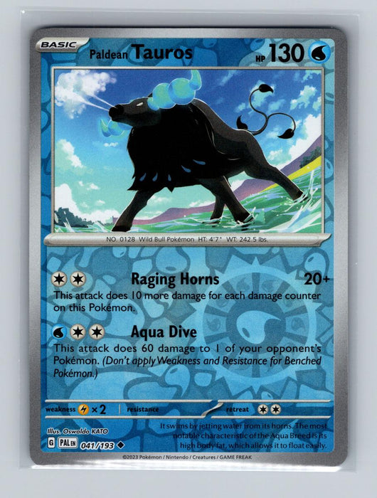 Paldean Tauros - 041/193