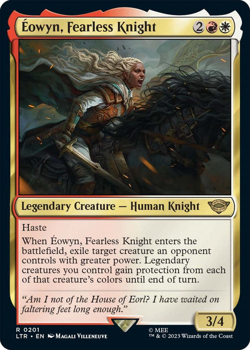 Eowyn, Fearless Knight [LTR - 201]