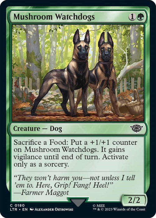 Mushroom Watchdogs [LTR - 180]