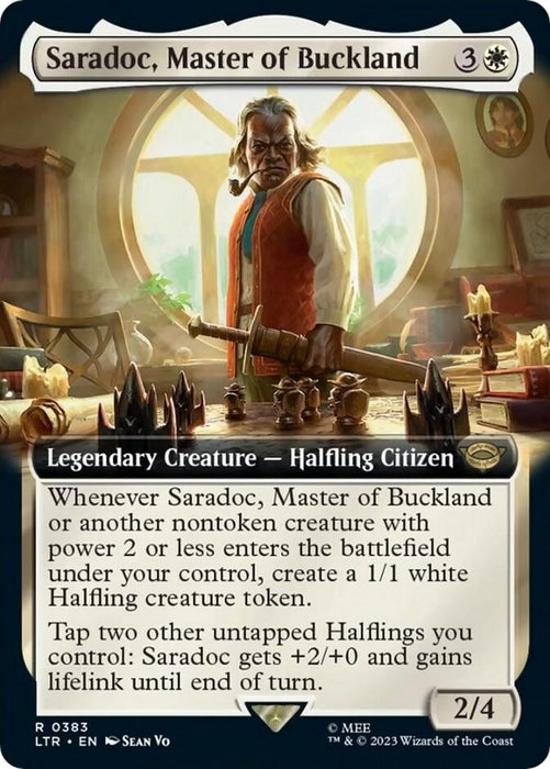 Saradoc, Master of Buckland (Extended Art)