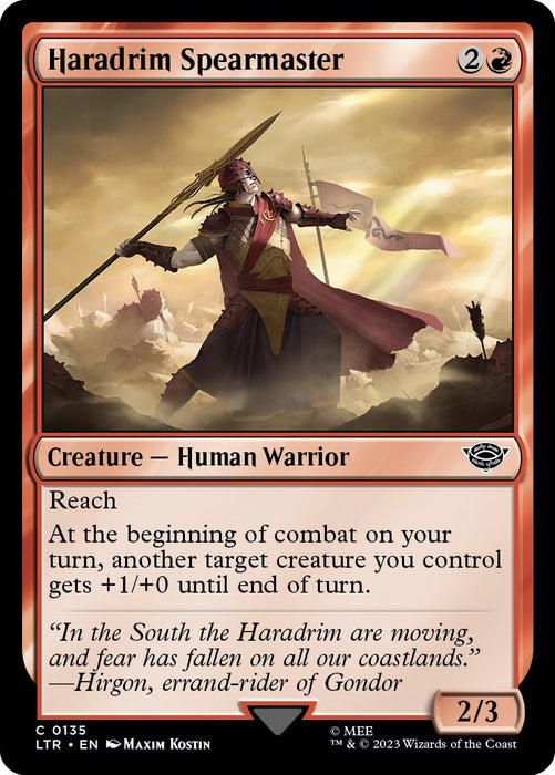 Haradrim Spearmaster [LTR - 135]