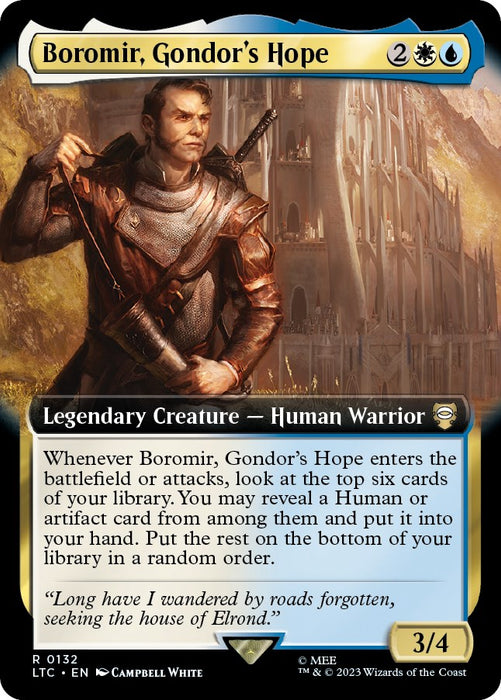Boromir, Gondor's Hope (Extended Art) [LTC - 132]