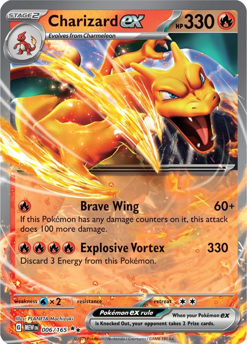 Charizard ex - 006/165 [MEW - 006/165]