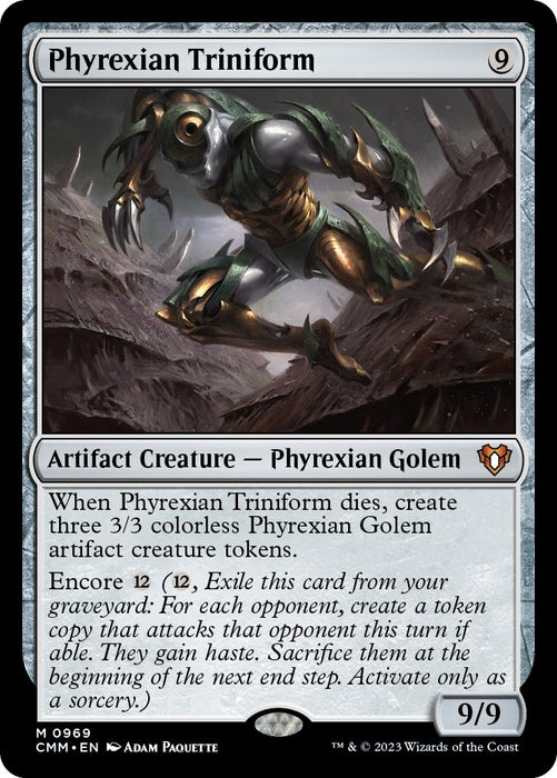 Phyrexian Triniform [CMM - 969]