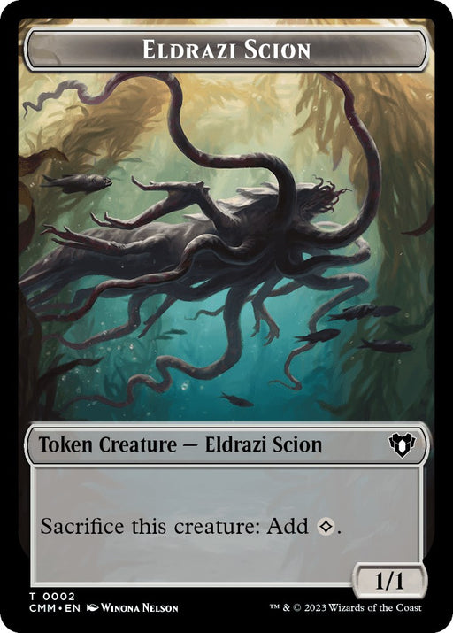 Eldrazi Scion // Emblem - Daretti, Scrap Savant Double-Sided Token