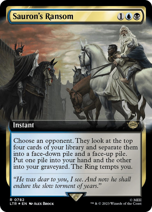 Sauron's Ransom (Extended Art) (Surge Foil)