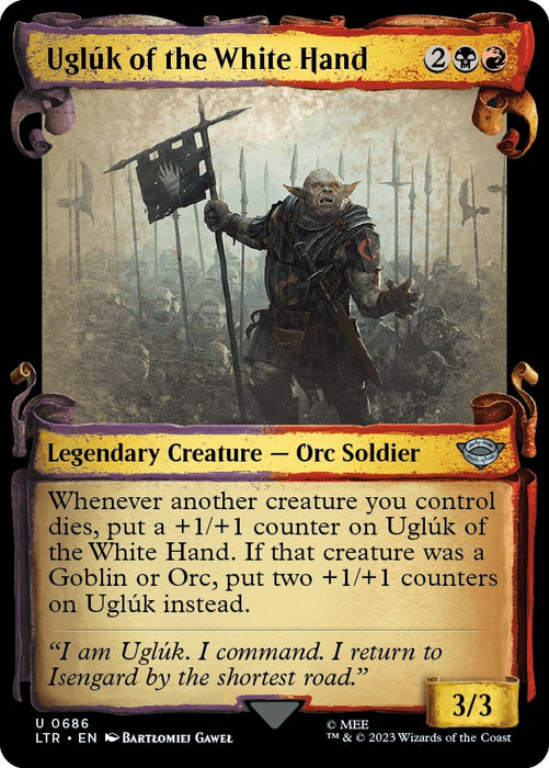 Ugluk of the White Hand (Showcase Scrolls) [LTR - 686]