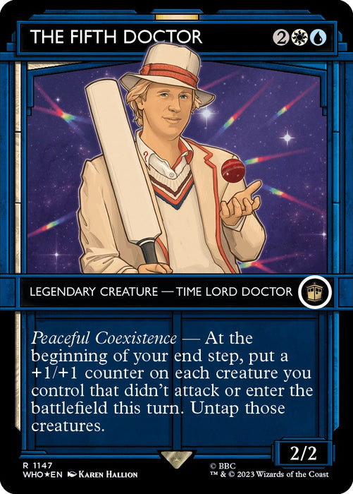 The Fifth Doctor (Showcase) (Surge Foil) [WHO - 1147]