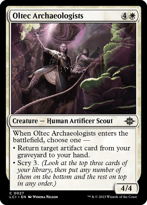 Oltec Archaeologists