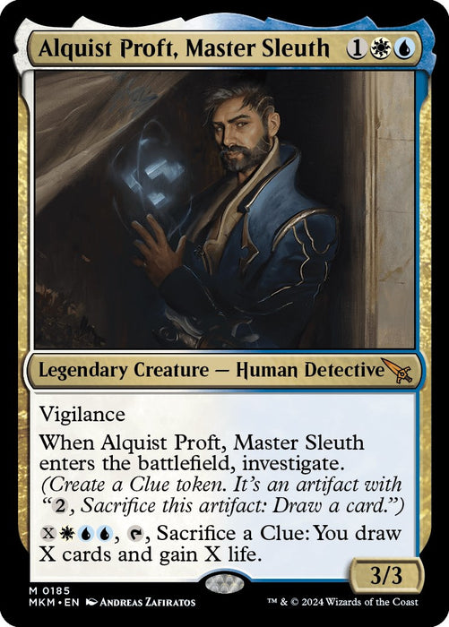 Alquist Proft, Master Sleuth [MKM - 185]