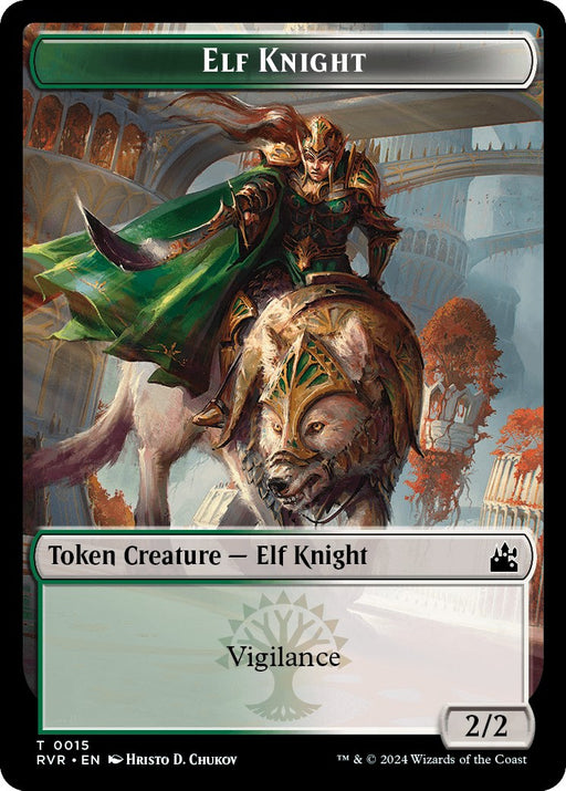 Elf Knight Token