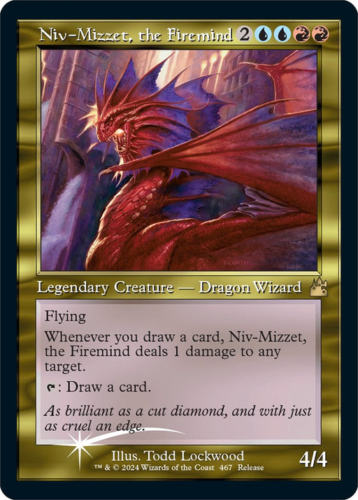 Niv-Mizzet, the Firemind (Retro Frame)
