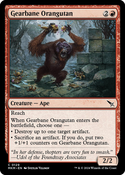 Gearbane Orangutan [MKM - 129]