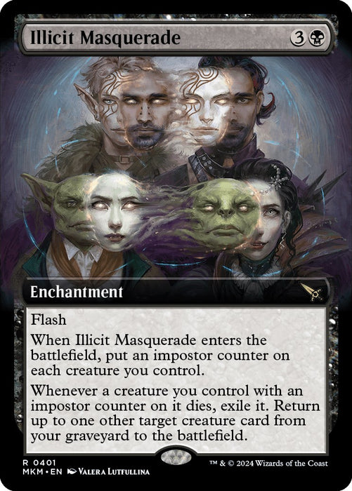 Illicit Masquerade (Extended Art) [MKM - 401]