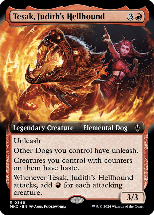 Tesak, Judith's Hellhound (Extended Art) [MKC - 346]