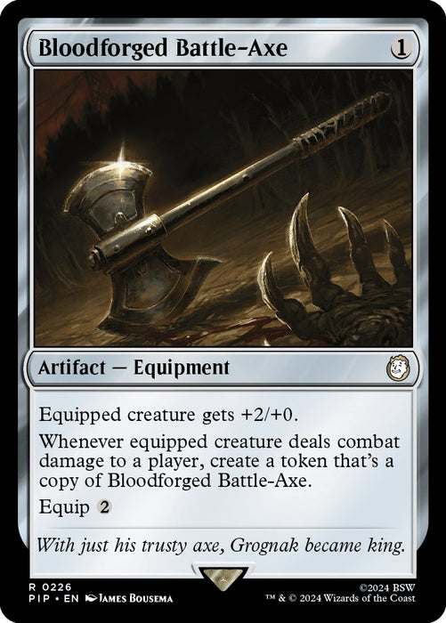 Bloodforged Battle-Axe [PIP - 226]