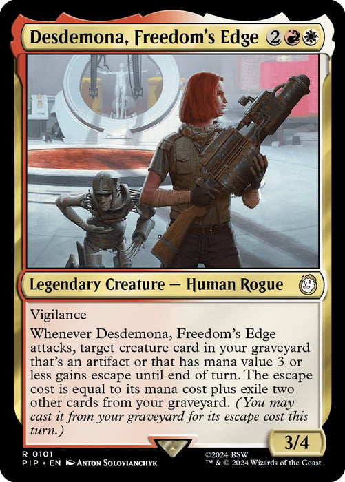 Desdemona, Freedom's Edge [PIP - 101]