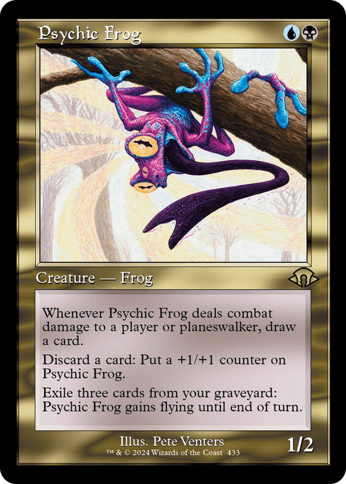 Psychic Frog (Retro Frame) [MH3 - 433]