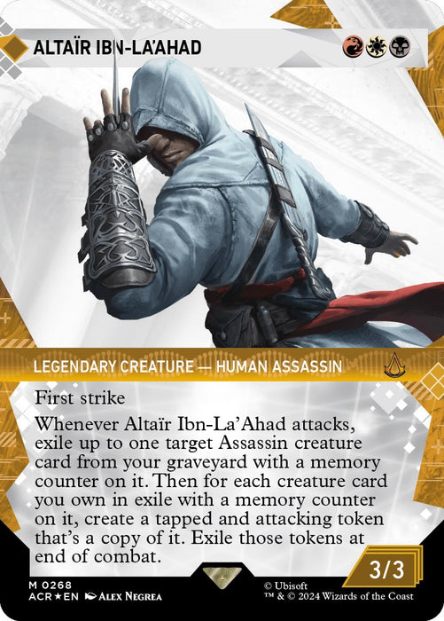 Altair Ibn-La'Ahad (Showcase) (Textured Foil) [ACR - 268]