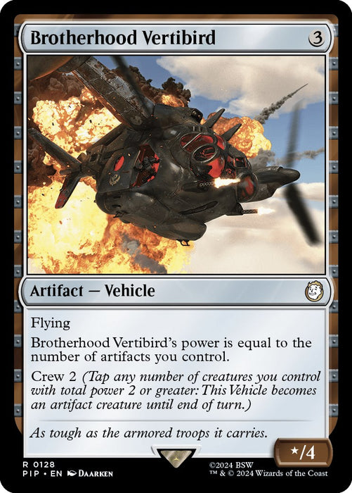 Brotherhood Vertibird [PIP - 128]