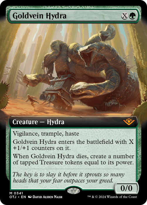 Goldvein Hydra (Extended Art) [OTJ - 341]