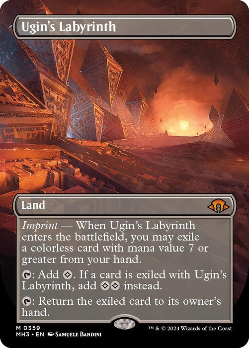 Ugin's Labyrinth (Borderless) [MH3 - 359]