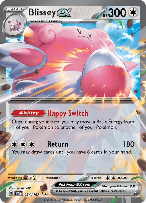 Blissey ex - 134/167 [TWM - 134/167]