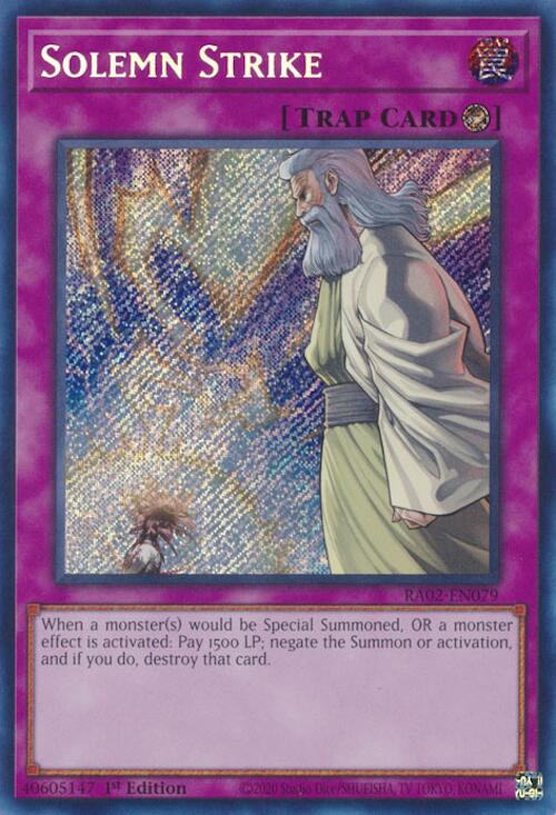 Solemn Strike (Secret Rare)