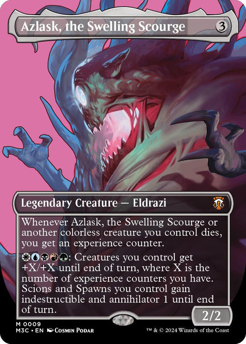 Azlask, the Swelling Scourge (Borderless) [M3C - 9]