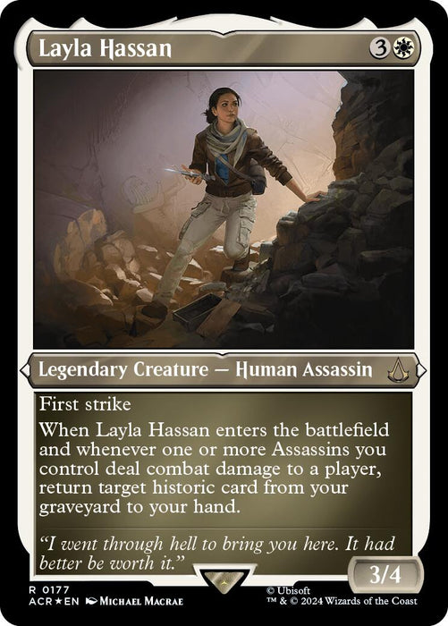 Layla Hassan (Foil Etched) [ACR - 177]