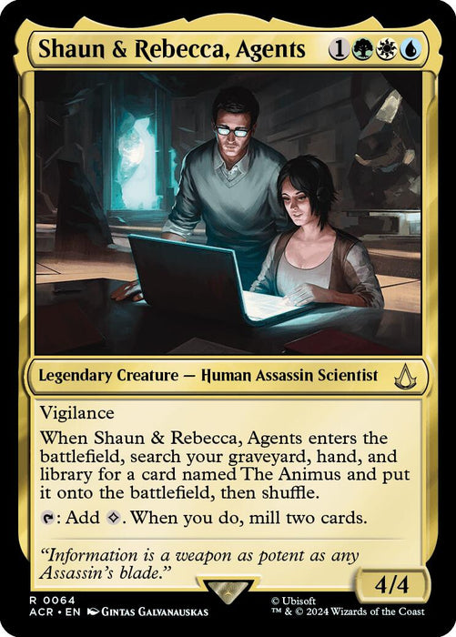 Shaun & Rebecca, Agents [ACR - 64]