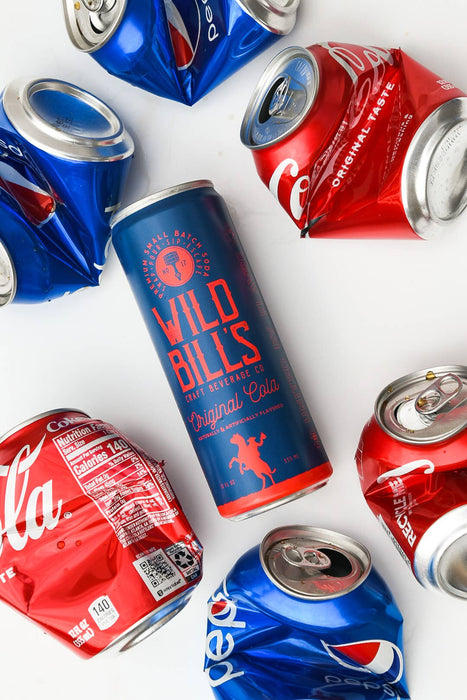 Original Cola - Premium Cane Sugar Soda, 12-Pack, Cans