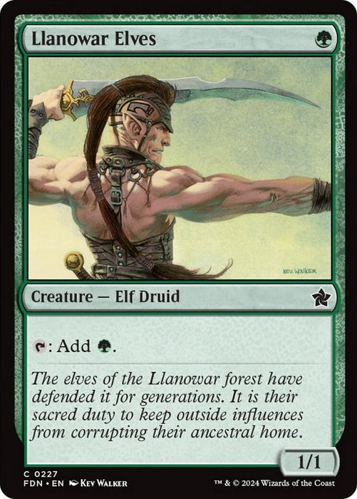 Llanowar Elves [FDN - 227]