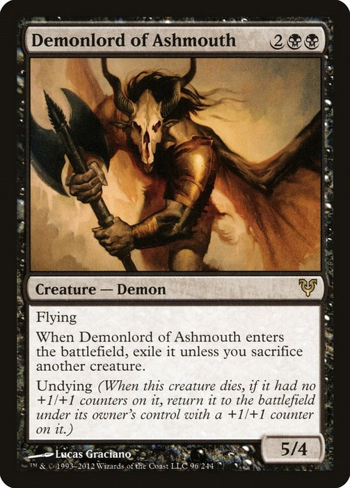 Demonlord of Ashmouth [AVR - 96]