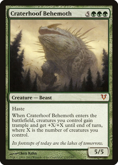 Craterhoof Behemoth [AVR - 172]