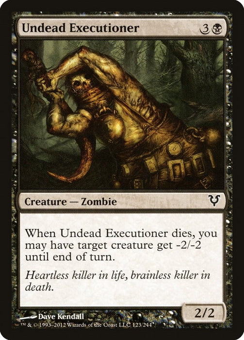 Undead Executioner [AVR - 123]