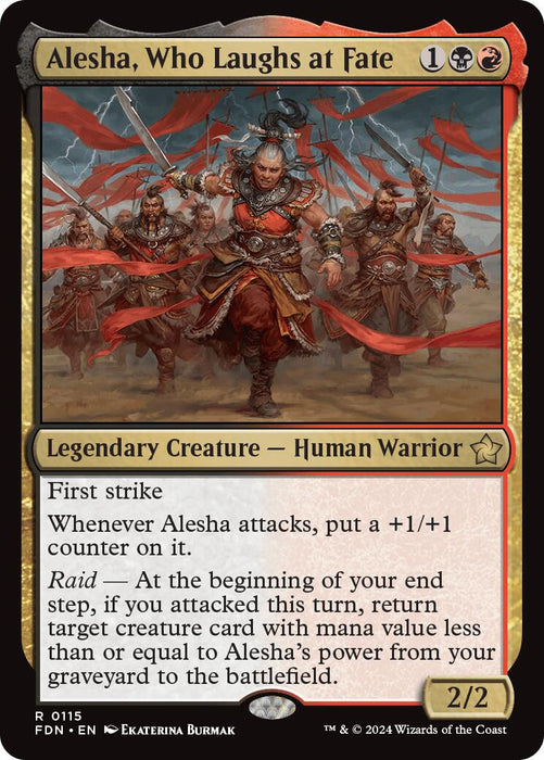 Alesha, Who Laughs at Fate [FDN - 115]