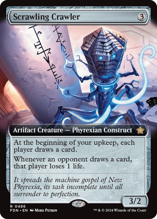 Scrawling Crawler (Extended Art) [FDN - 486]