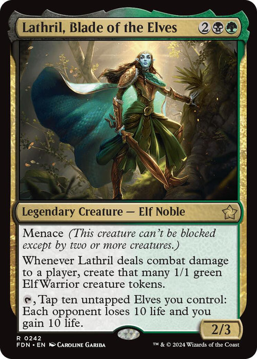 Lathril, Blade of the Elves [FDN - 242]