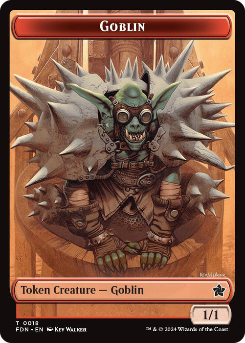 Goblin // Insect Doubled-Sided Token