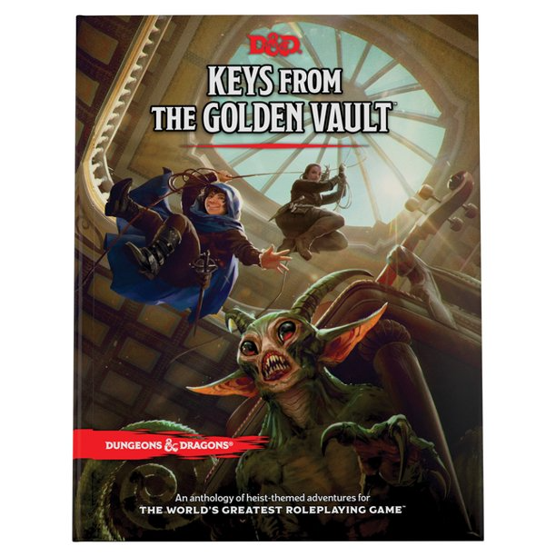 D&D 5th Edition Book:  Keys from the Golden Vault