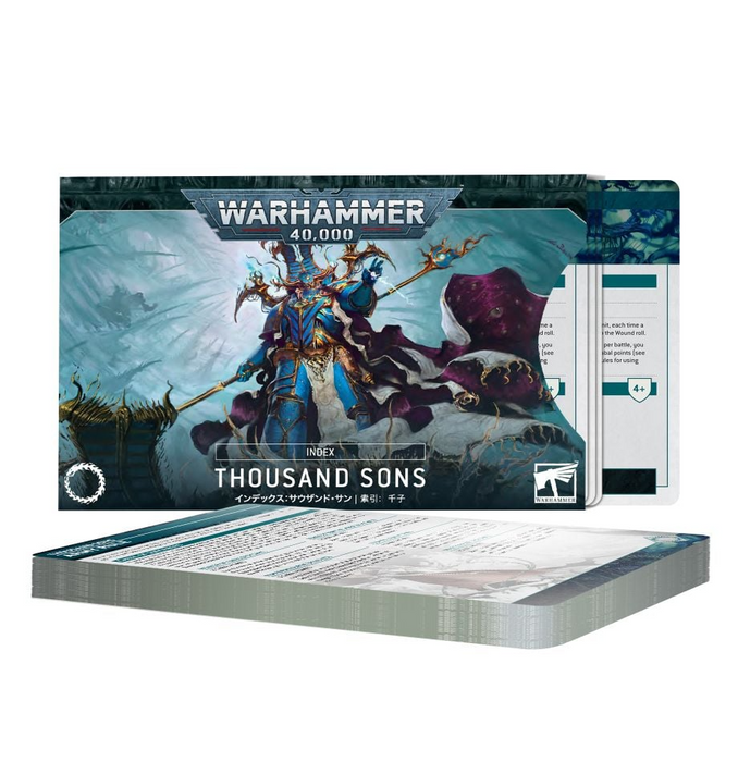 Thousands Sons -  Index Cards