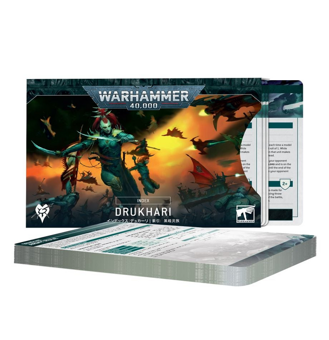 Drukhari -  Index Cards