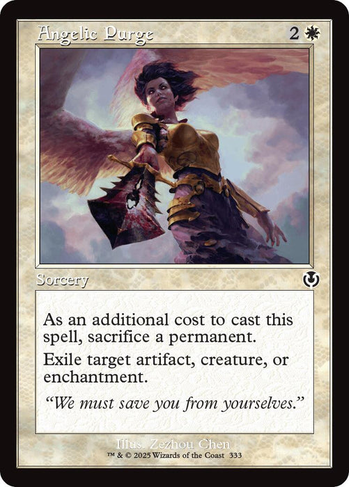 Angelic Purge (Retro Frame)