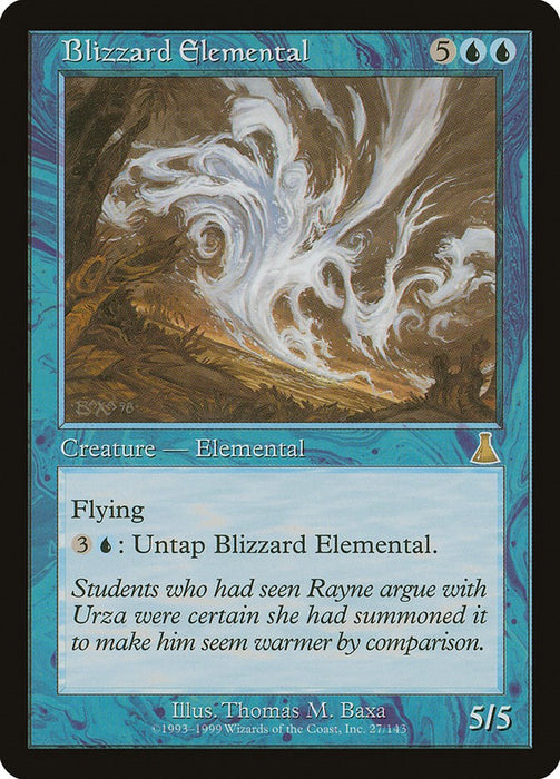 Blizzard Elemental [UDS - 27]