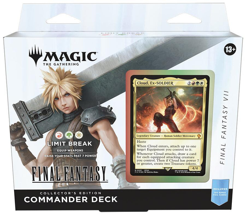 FINAL FANTASY Commander Deck - FINAL FANTASY VII Limit Break (Collector's Edition)