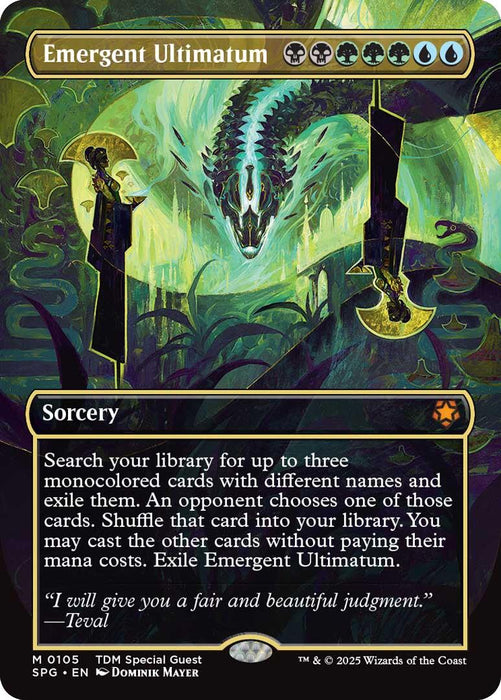 Emergent Ultimatum (Borderless)